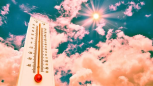 Thermometer under the sun